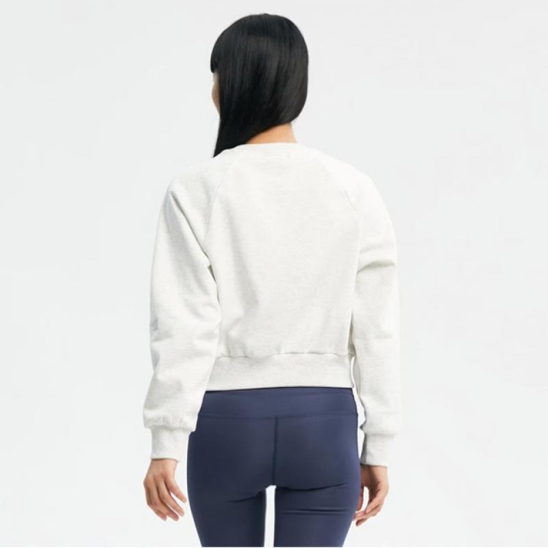 New Balance Женская фирменная полукроп-толстовка Nbncd3w822 Ac