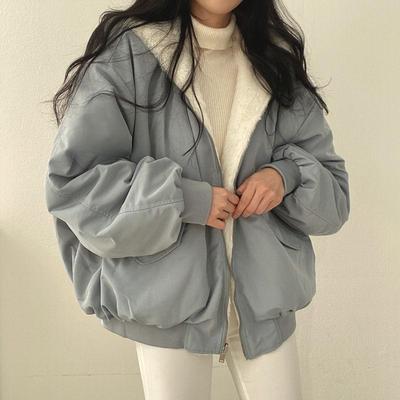 Двусторонняя куртка, женские пальто большого размера с капюшоном, женские зимние теплые утепленные куртки, женские винтажные пушистые верхняя одежда