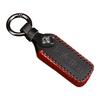Key Case Honda Leather Smart Key Case Key Cover Stylish Dirt Slip Scratch Prevention Honda Key Case N-BOX N-ONE N-Wagon N-VAN (3 Buttons, Black)