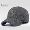 Men's Winter Warm Leather Hat with Ear Protection - Duckbill Style