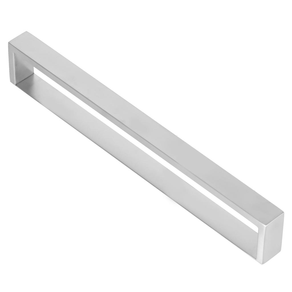 304 Stainless Steel Towel Bar 40cm Washcloth Self Adhesive Rectangular Holder for Bathroom Home