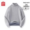 MINISO Мужской свитер с высоким воротником на флисовой подкладке