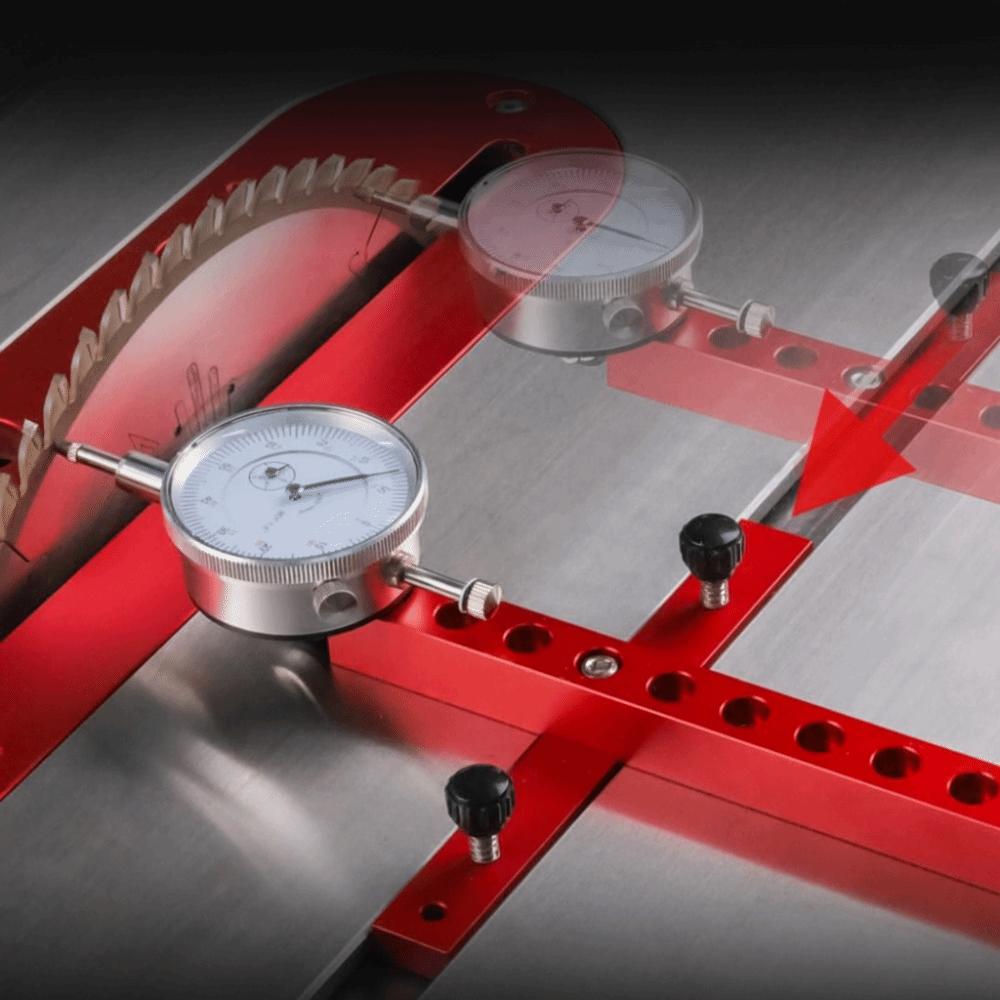 Measuring Table Gauge 0.01in Resolution Woodworking Tools Table Dial Indicator  Work Shop Machinery