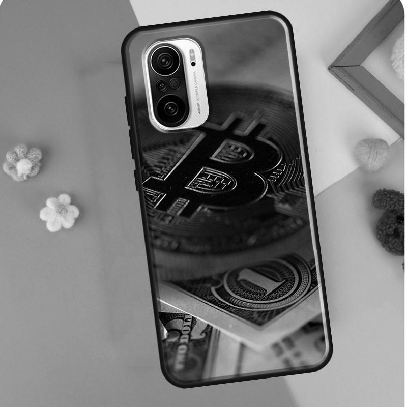 Чехол с биткойнами для POCO M3 M4 F1 F2 F3 X4 GT X3 Pro, чехол для Xiaomi 11T 10T 12 Pro 12X Mi 11 Lite
