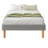 Sommier Tapissier - KING OF DREAMS - mina - 90x190 cm - 13 Lattes - Pieds 20 cm