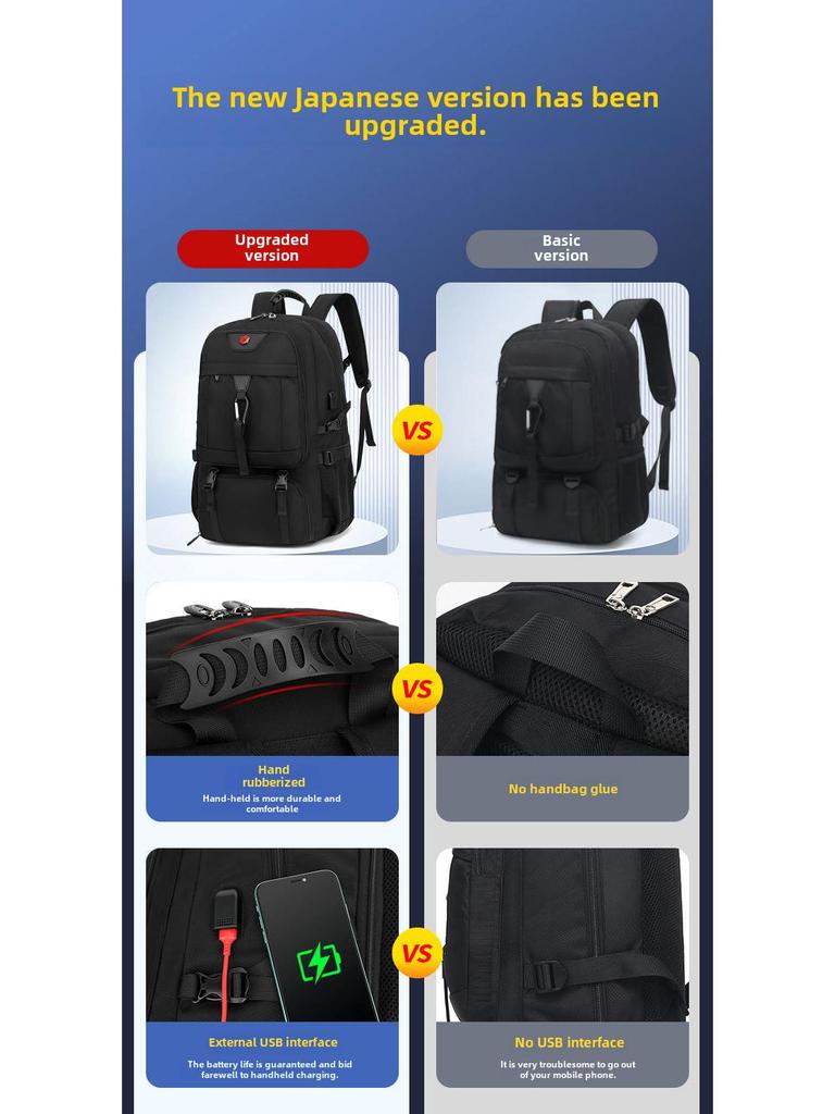 Унисекс водонепроницаемый большой емкости рюкзак для альпинизма и путешествий