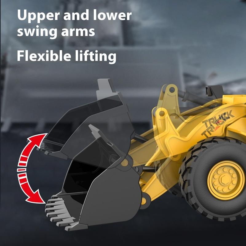 Детский симулятор дорожный каток бульдозер игрушка свет музыка повествование инерция инженерная машина мальчик игрушка