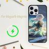 Чехол для игрового телефона Honkai Star Rail Firefly для iPhone 15 14 13 12 11 Plus Pro Max Magsafe с магнитной беспроводной зарядкой