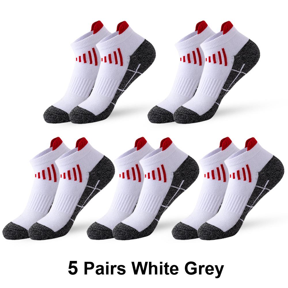 Женские короткие хлопковые спортивные носки для бега, фитнеса и баскетбола