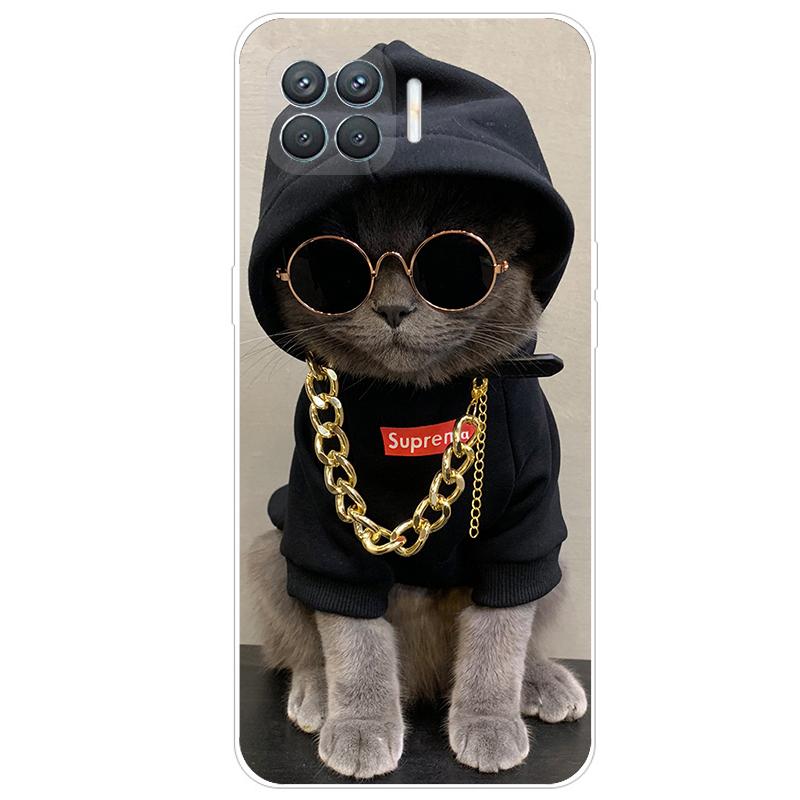 Чехол для OPPO Reno4 Lite Reno5 Lite, противоударный мягкий силиконовый чехол из ТПУ для OPPO Reno 5 4 Lite, чехлы для телефонов, чехол с милым мультяшным рисунком