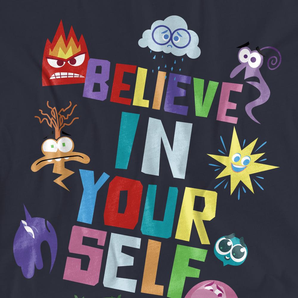 Inside Out 2 Womens/Ladies Believe In Yourself T-Shirt
