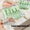 5/9 шт. Мягкий дорожный набор пустых бутылок Многоразовый контейнер для лосьона Горячая многоразовая бутылка Путешествия