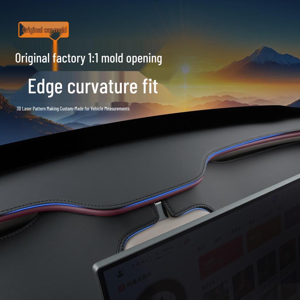 Xiaomi YU7 Dashboard Sunshade: Anti-Glare, Light-Blocking Mat for Center Console Protection.