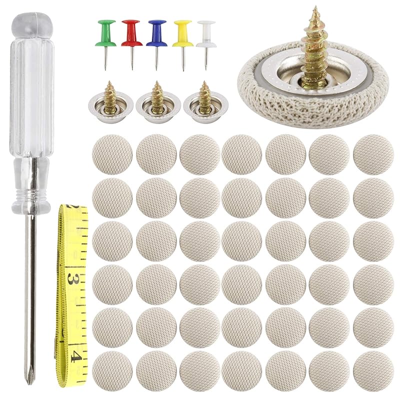 HighFree 60 Set Of Automotive Car Roof Headliner Repair Button P Kit, Universal Auto Roof Snap Rivets Retainer For Car Roof Fixed, With Tallation