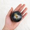 Natural Mineral Stone Labradorite Ball Sphere Home Table Ornament Collection