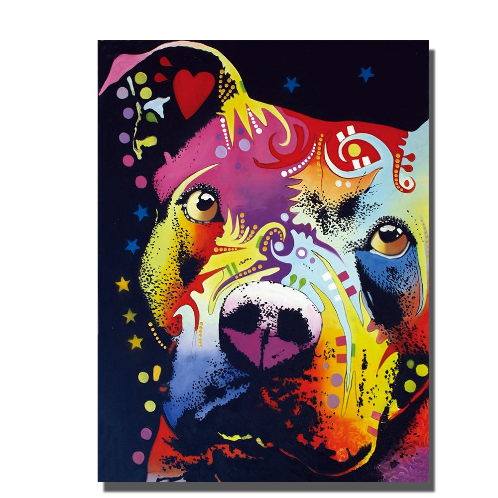 Полный круглый/квадратный 5D Diy алмазная живопись Цветная вышивка собаки полный набор для вышивки крестом домашний декор подарок ручной работы