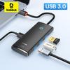 Адаптер-хаб Baseus USB 4 в 1 USB Type C на USB 3.0 Разветвитель Хаб для MacBook Pro Air Huawei Mate 30 Док-станция Хаб