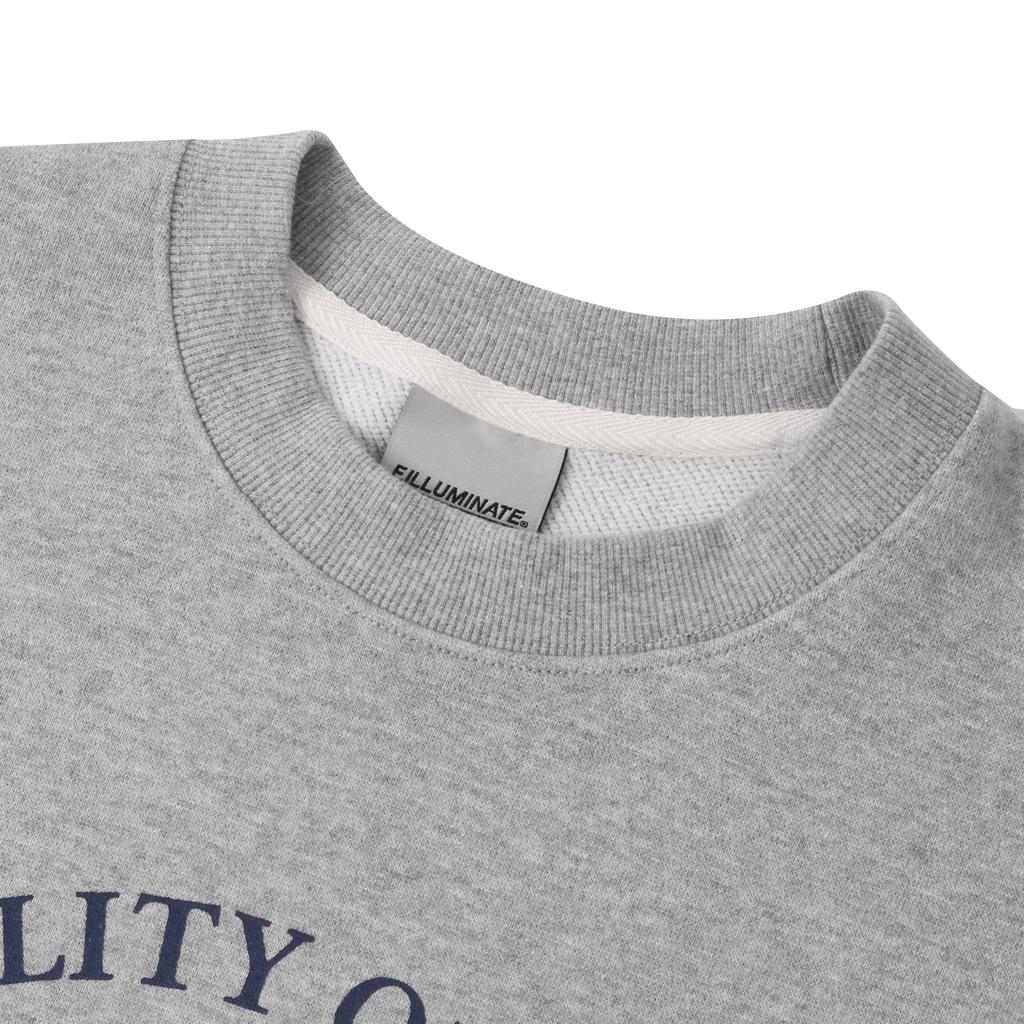 FILLUMINATE Oversized Bloom Sweatshirt - Grey