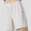 Under Armour Ss25 Ее Вязаные Повседневные Удобные Универсальные Шорты Спортивные на Шнуровке Женские шорты Пик-Белый 6005992-110