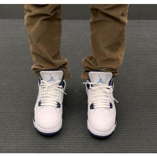 Air Jordan 4 Retro LS Legend Blue Columbia AJ4 2015 VNDS 314254-107