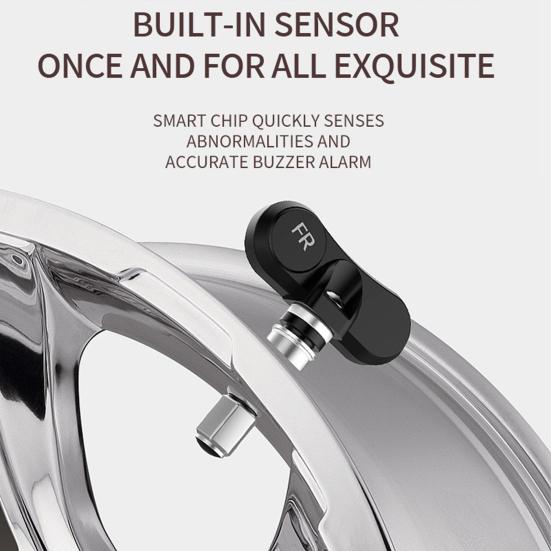 Car TPMS Multifunctional Real-time Monitoring Universal LCD Display Wireless Tire Pressure Sensor for Automobile