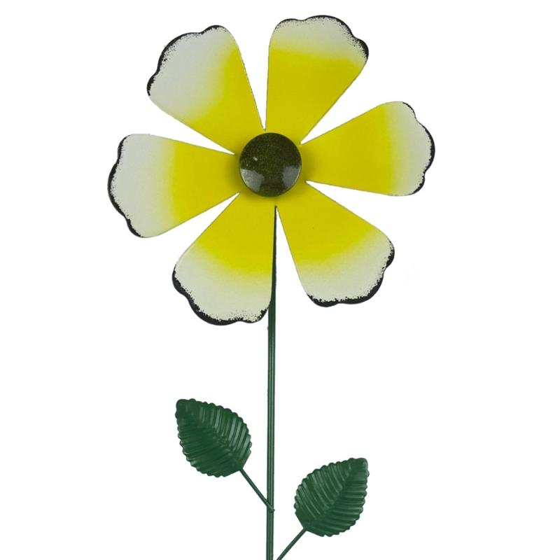 Устойчивая к погодным условиям металлическая скульптура-спиннер в виде ветряной мельницы для патио или газона, двора, сада, открытых пространств, вращающееся художественное украшение