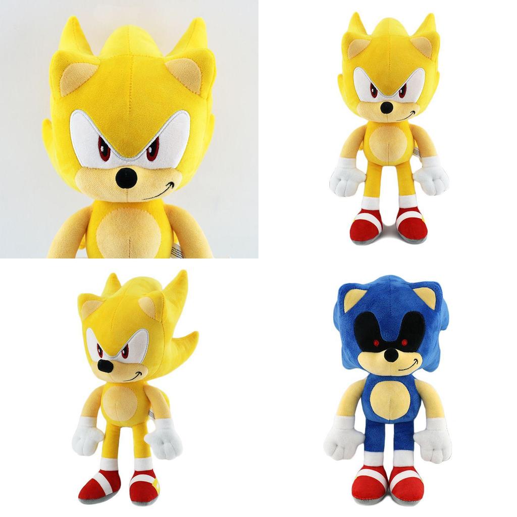 30см Супермягкие плюшевые куклы Соник и Шэдоу для детей и взрослых