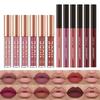 Langmanni 2-Piece Matte Lip Gloss & Liner Set - Long-Lasting, Smudge-Proof Makeup