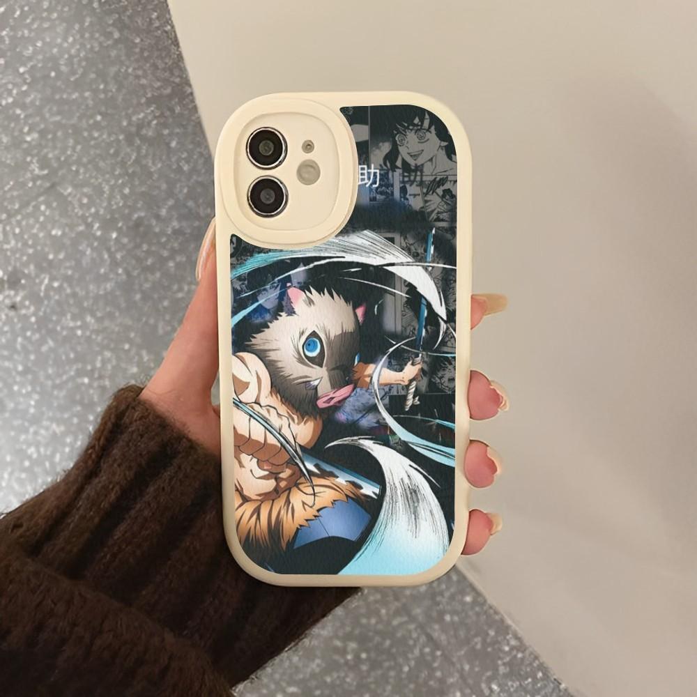 Inosuke Hashibira аниме чехол для телефона из твердой кожи для IPhone 14 13 12 Mini 11 14 Pro Max Xs X Xr 7 8 Plus 6 6s