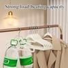 10/20/30Pcs Non-Slip Velvet Hangers Space Saving Hook Flocked Felt Clothes Drying Rack Organizer