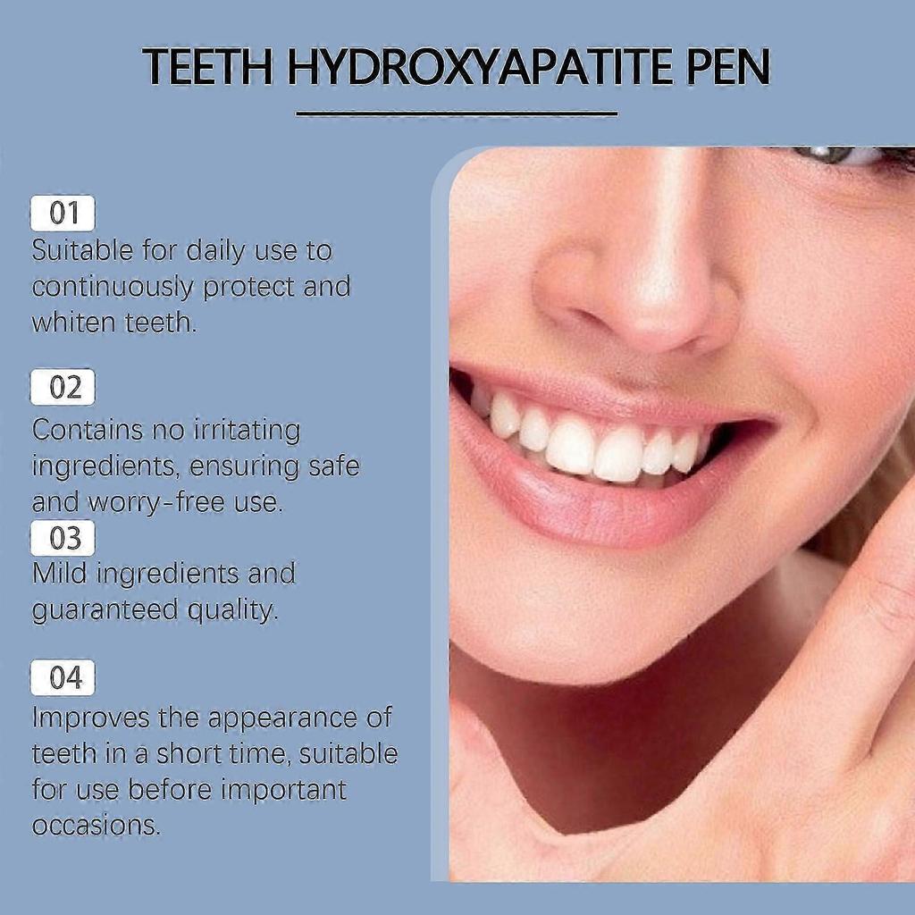 Oralhoe teeth stain remover pen, teeth tea stain cleaning, refreshing and enhancing teeth brightness, gentle and caring for beautiful teeth