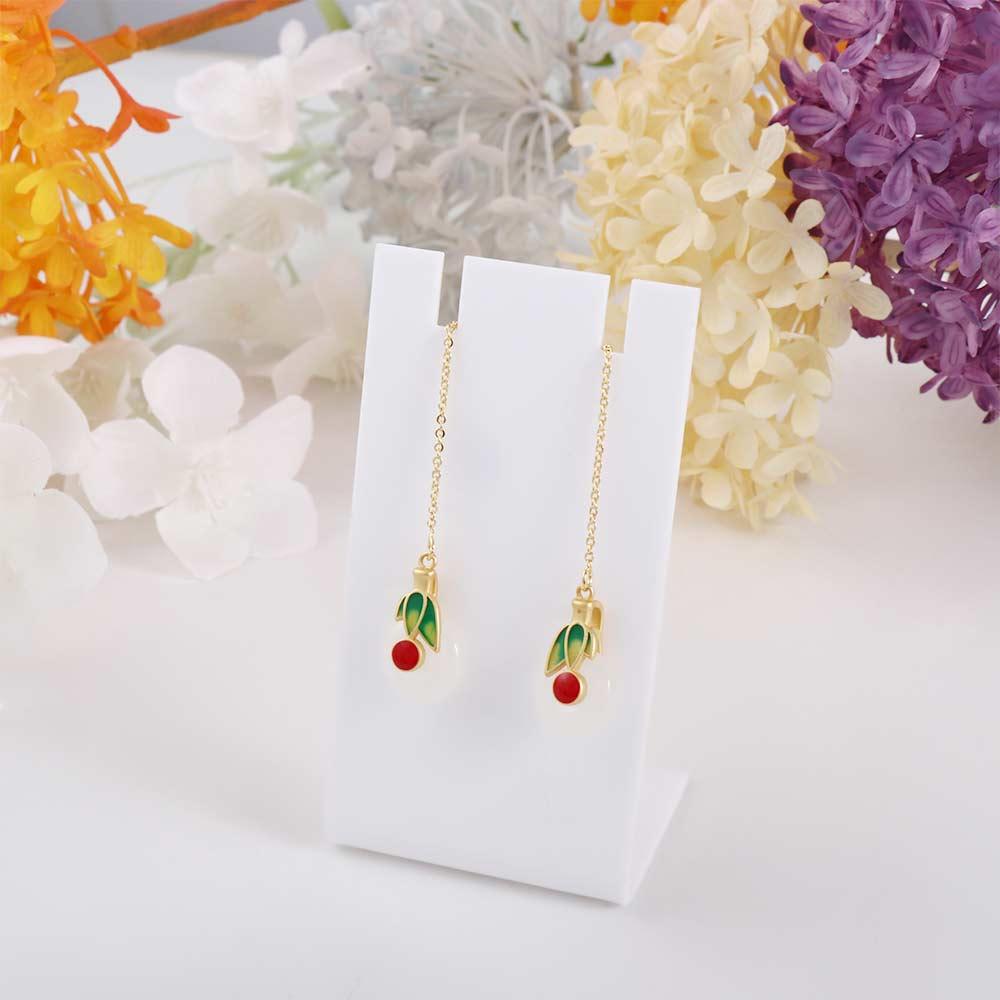 Acrylic For Girls Women Jewelry Holder Transparent Jewelry Organizer Ornaments Earring Display Rack