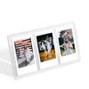 Creative Picture Holder Transparent Photo Table Instant Film Camera 3 Inch 3 Slots Photo Frame