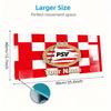 Pheilips Sport Custom Name Large Size Mouse Pad Large Gaming Table Cushion Non-slip Laptop Tablet Big Mousepad XXL Mat Mini PC Playmat With Lock edge