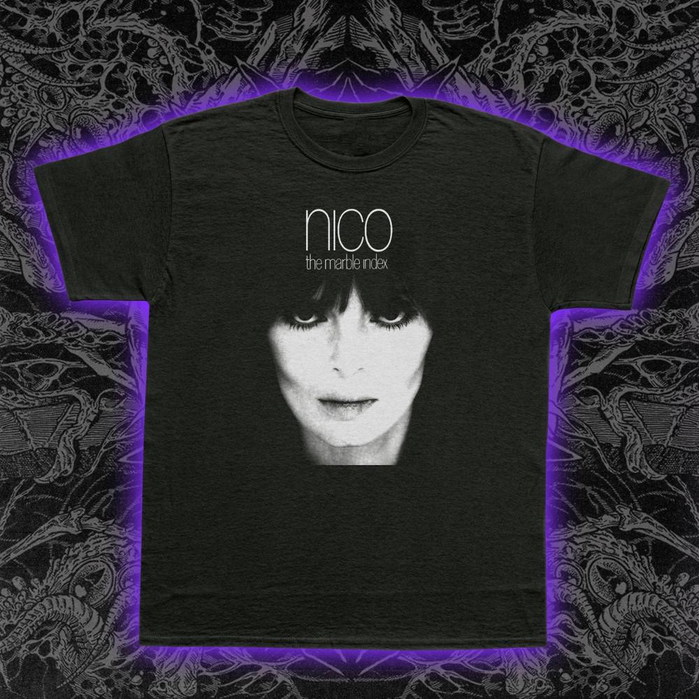 Футболка Nico The Marble Index Авангард Готика Фолк Velvet Underground S-5XL Унисекс Футболка