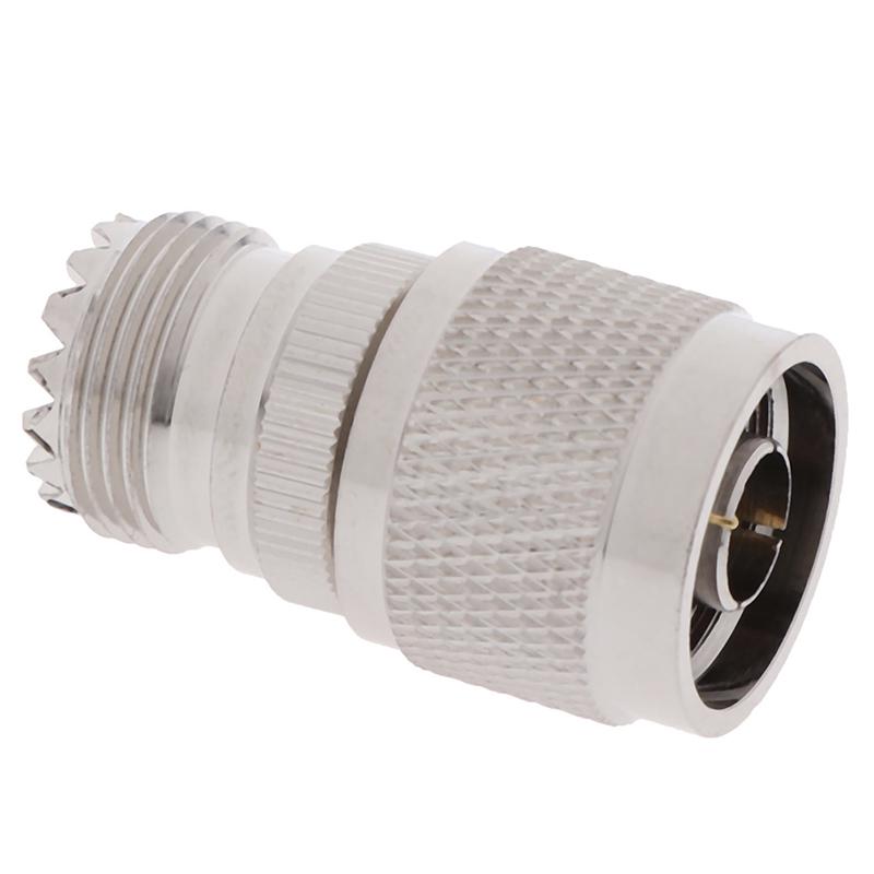 1 шт. N-типа мужской к UHF So-239 женский разъем прямой коаксиальный адаптер Rf