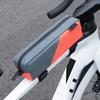 Bicycle Top Tube Bag Waterproof Large Capacity Zipper MTB Road Mountain Bicycle Front Frame Storage Pouch Cycling Bike Accessories