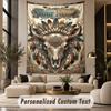 American Patriotic (153) Theme Custom Tapestry Personalized Custom Name Text Wall Hanging Tapestry Home Decor Background Cloth