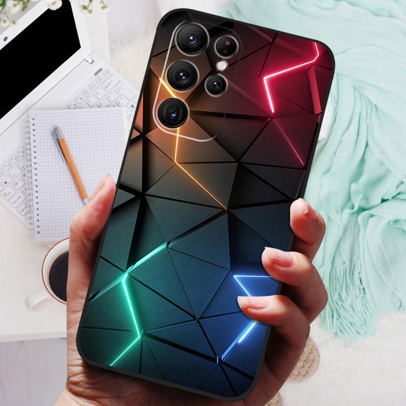 Чехол-накладка для Samsung Galaxy S25 Ultra Волк Кошка Животные Силиконовые Мягкие Задние Чехлы для Samsung Galaxy S25 Ultra Чехол для телефона S 25