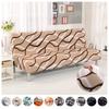 Printed Pattern Living Room Luxury Sofa Cover Elastic Slippers Sectional Sofa Cover Armless Sofa Cover Easy To Disassemble