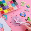 2400pcs DIY Fuse Bead Plastic Perler Beads Toys Funny For Kid DIY Crafts Gift