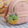 Little Cat Donut Cat Plush Keychain Soft Plush Decorative Charm Plush Doll Keychain  Bestie Gift