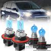 Подходит для Ford Escape 2008 2009 2010 2011 2012 Высокопроизводительные галогенные лампы для фар 9008/H13 Дальний/Ближний свет + 5202 Противотуманная фара Автомобильная лампа на замену