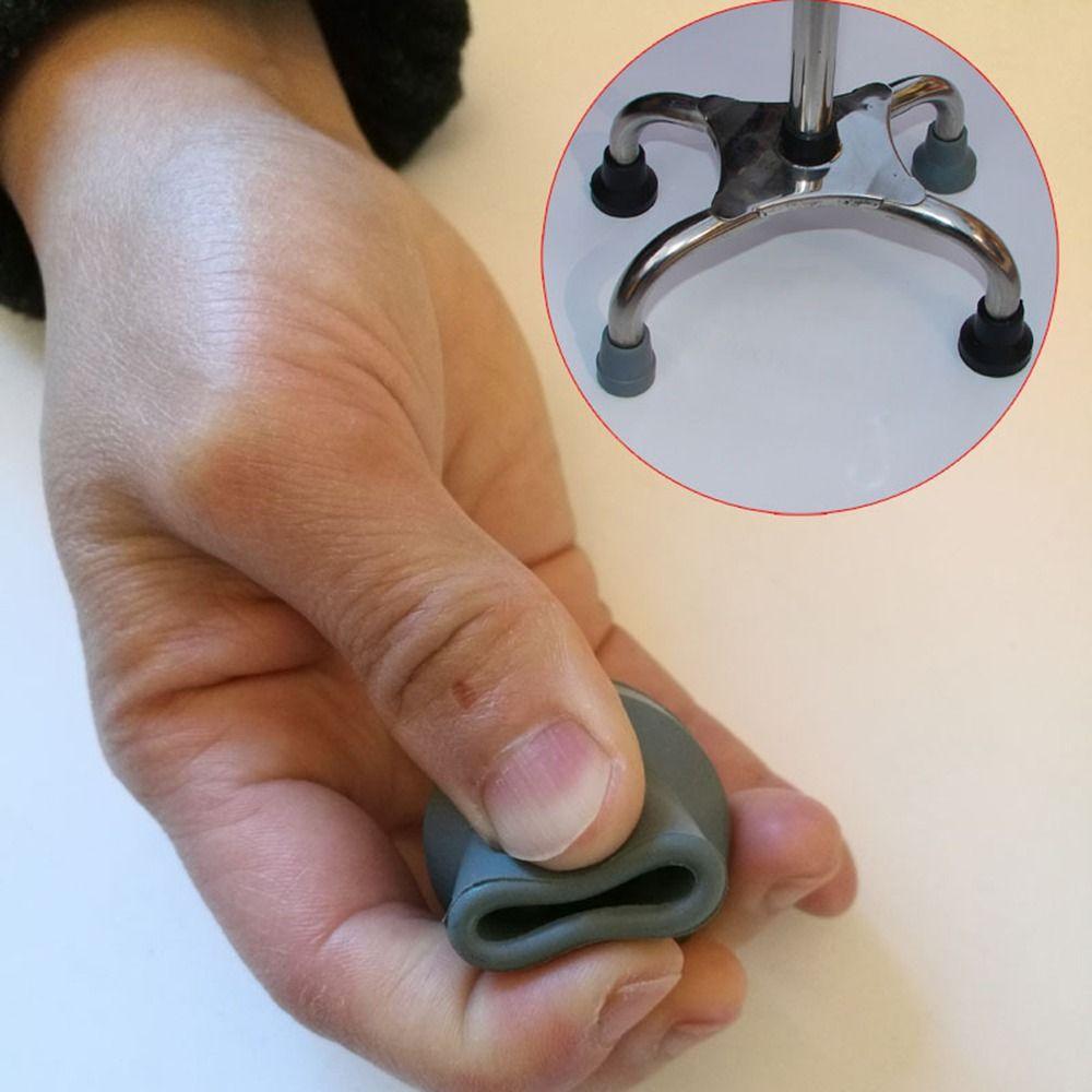 2Pcs Replacement Cane Tips Covers Elder Crutch Pads Trekking Pole Durable Crutches Foots  Crutches