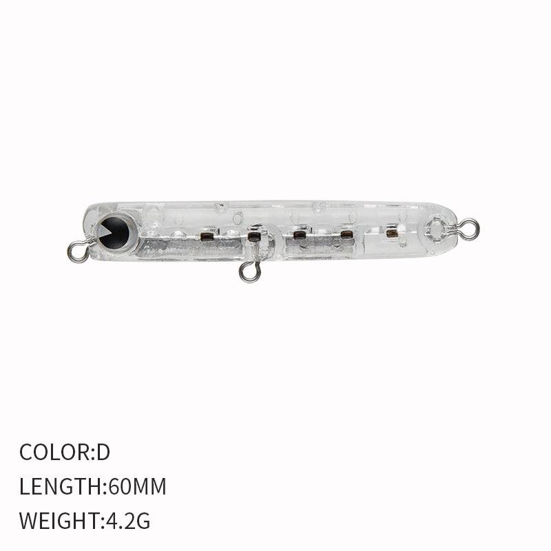 4,8 г 60 мм рыболовные приманки-карандаш Mini Pesca для щуки, форели, джеркбейты, воблеры, японские рыболовные снасти, японская тонущая искусственная приманка YSL