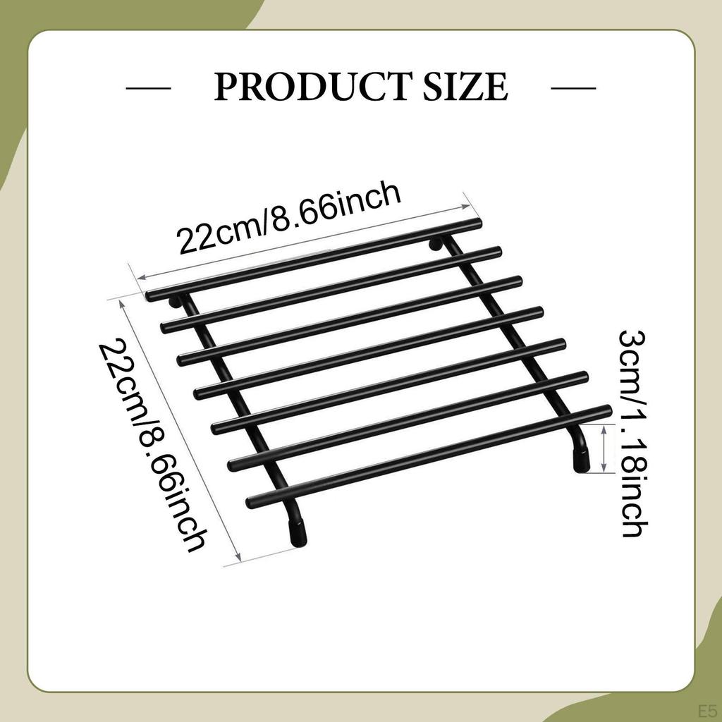 For Dishes Kitchen Worktop Protector Iron Pots and Pans