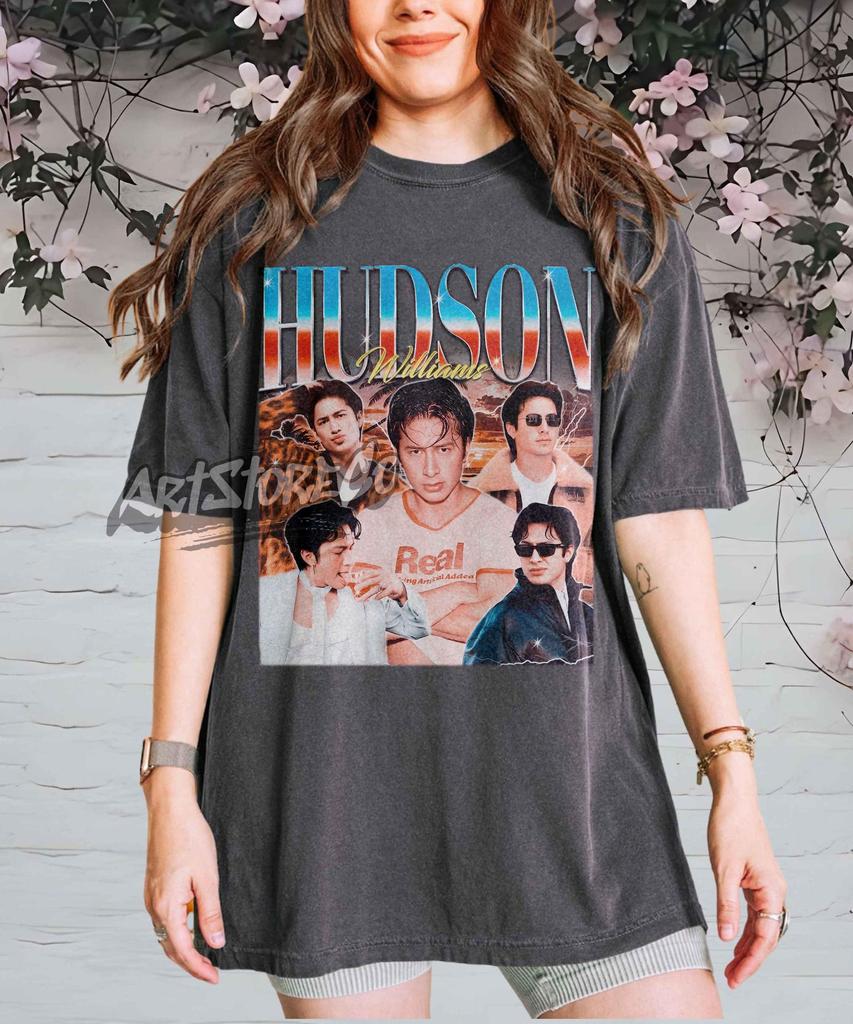 Hudson Williams Retro T-Shirt, Vintage Style Unisex Shirt