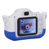 Детская камера маленькая портативная синяя детская милая мультяшная форма четыре фильтра мини 40MP HD цифровая 