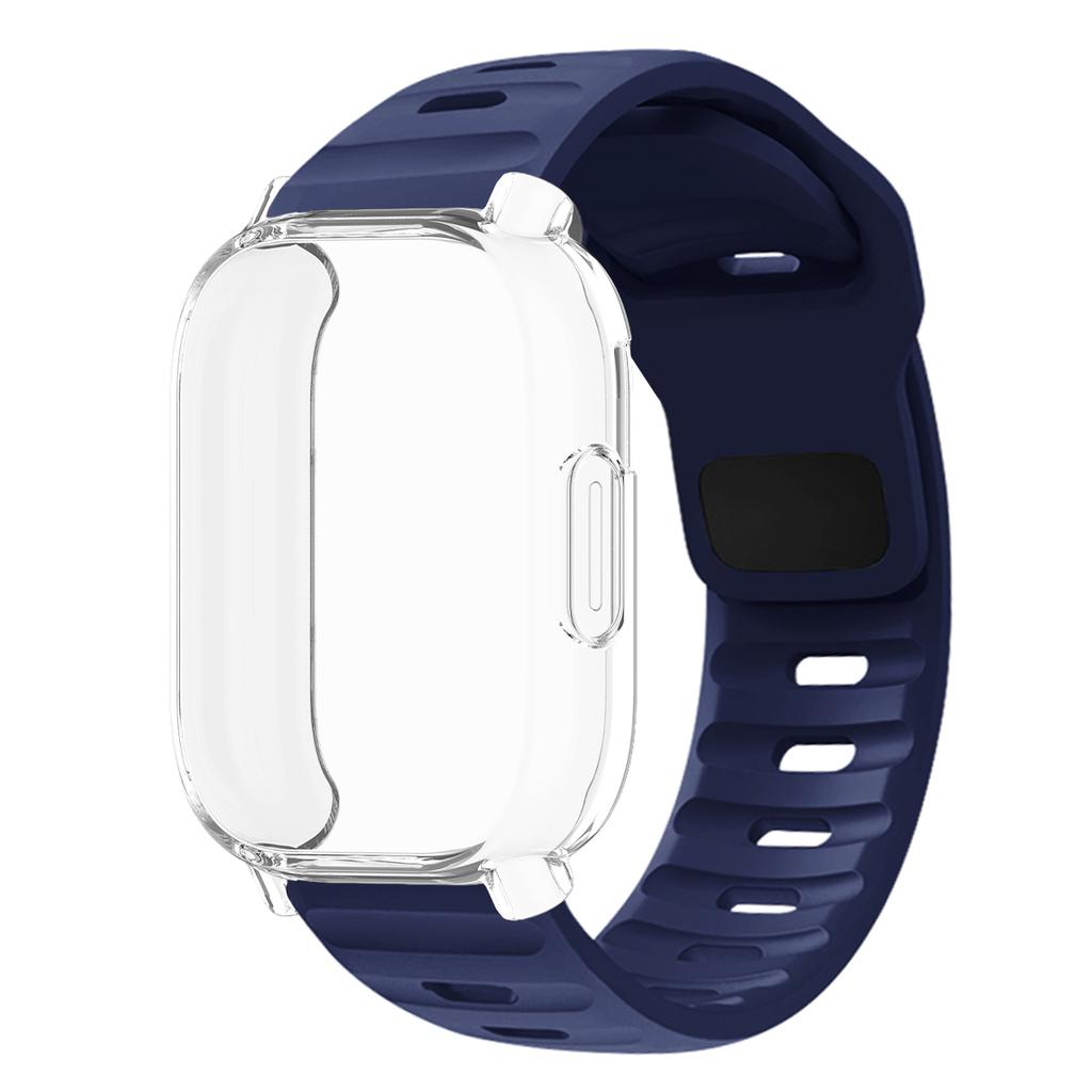 Силиконовый ремешок+защитный чехол для Redmi Watch 5Active Ремешок-крышка Correa Аксессуар для Redmi Watch 5Lite Браслет Спортивный ремешок