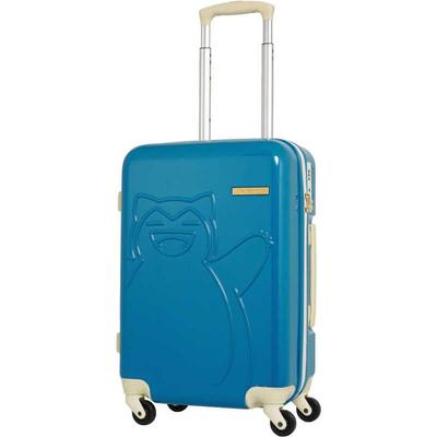 Чемодан ручной клади Pokémon с комбинированным замком TSA, Маленький, Легкий, Снорлакс, Дизайн Pokémon, PK-0886-50, Замок, (Синий/37 л)